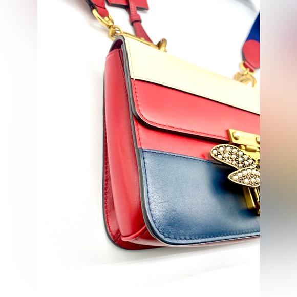 GUCCI Multicolor Leather Queen Margaret Shoulder Bag - Picture 6 of 17